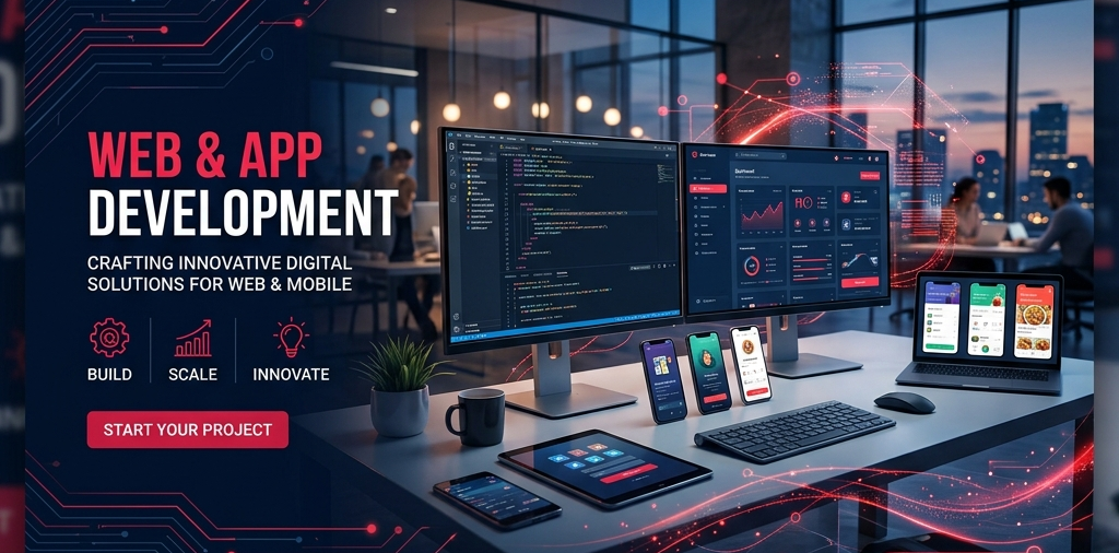 Web & App Development Banner